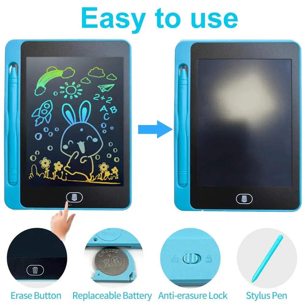 24 pieces of 6.5 inch LCD writing board, children's graffiti drawing board, handwriting blackboard, children's toy - ToylandEU