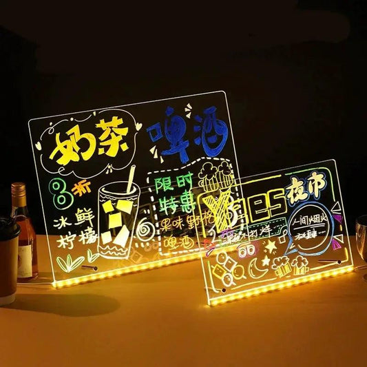 LED Drawing Board For Kids Night Light CE Certified - ToylandEU™