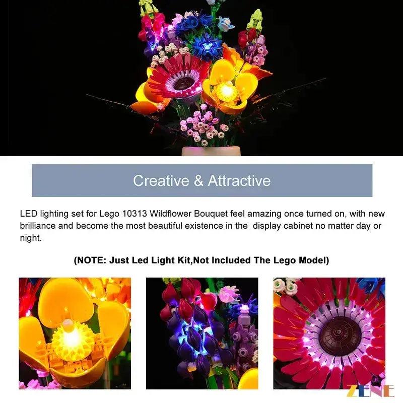 Light Kit for Flower Wildflower Bouquet #10313 - ToylandEU™