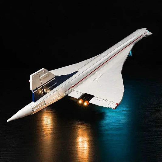 LED Light Kit for LEGO Concorde 10318 with Easy Installation - ToylandEU