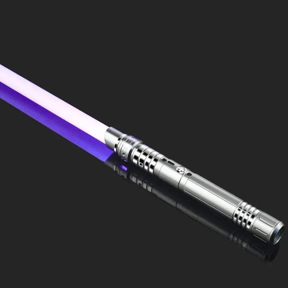 LED Lightsaber Toy for Kids Rechargeable 2-In-1 Dueling 16-Color - ToylandEU