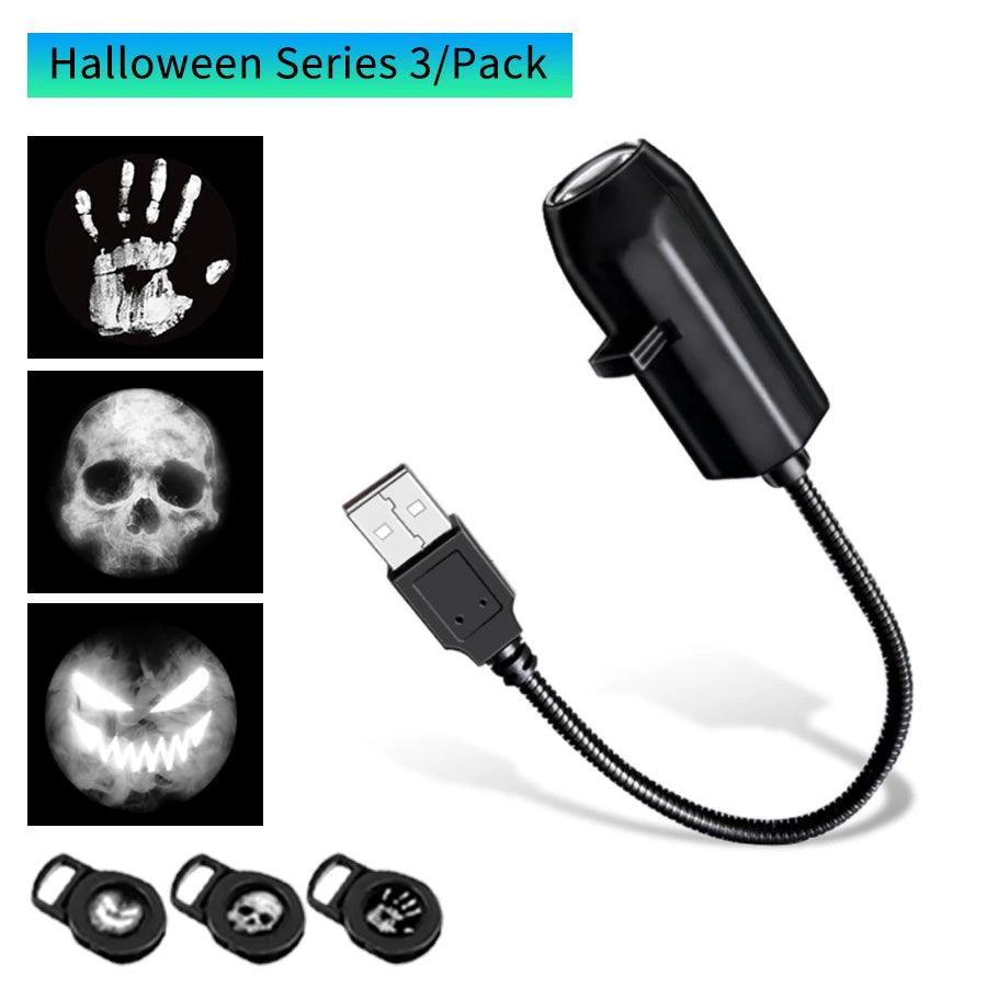 LED Projection Light | Moon Pumpkin Scenes | Toylandeu™