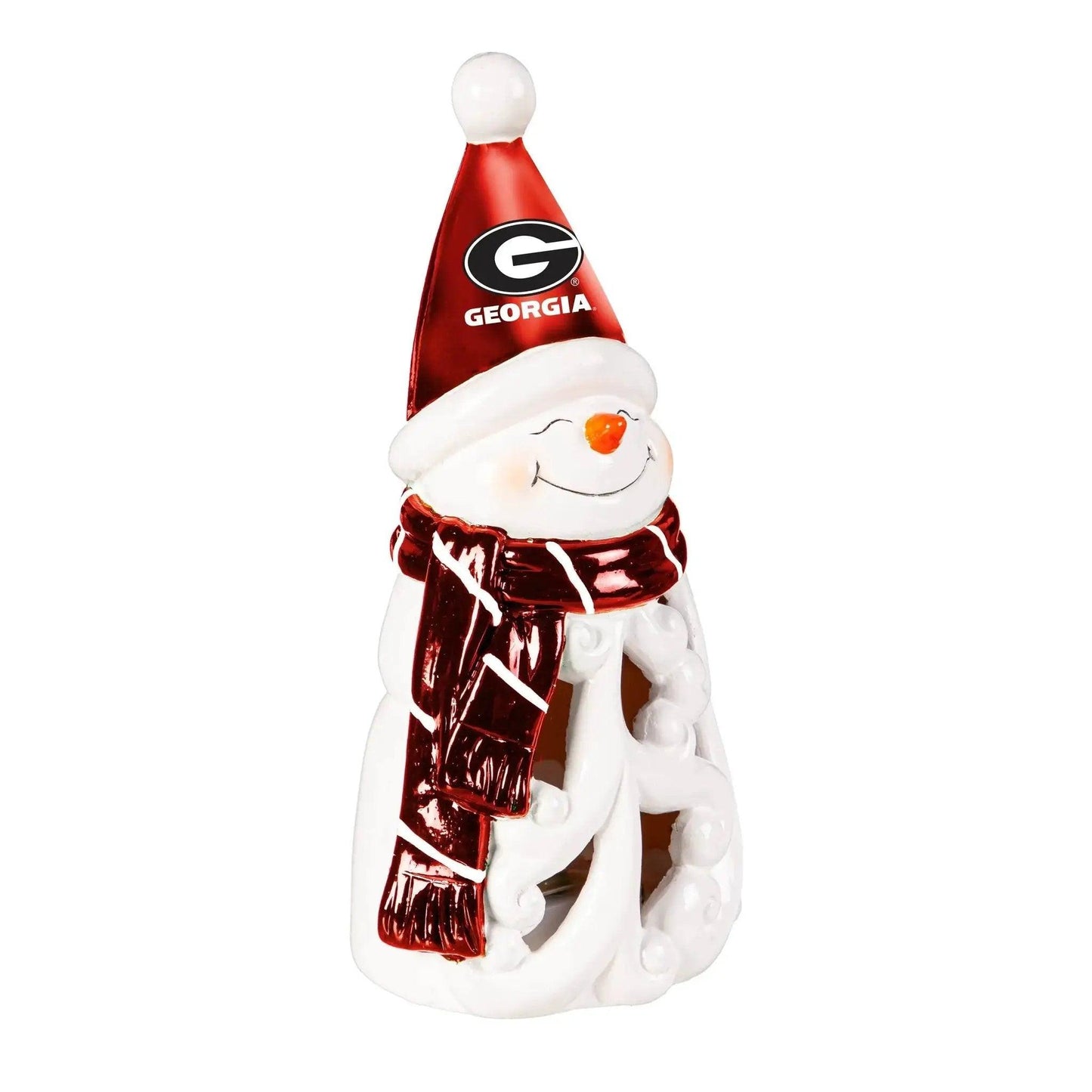 Georgia Bulldogs Statue 8 Inch LED Snowman Holiday Decor - ToylandEU™