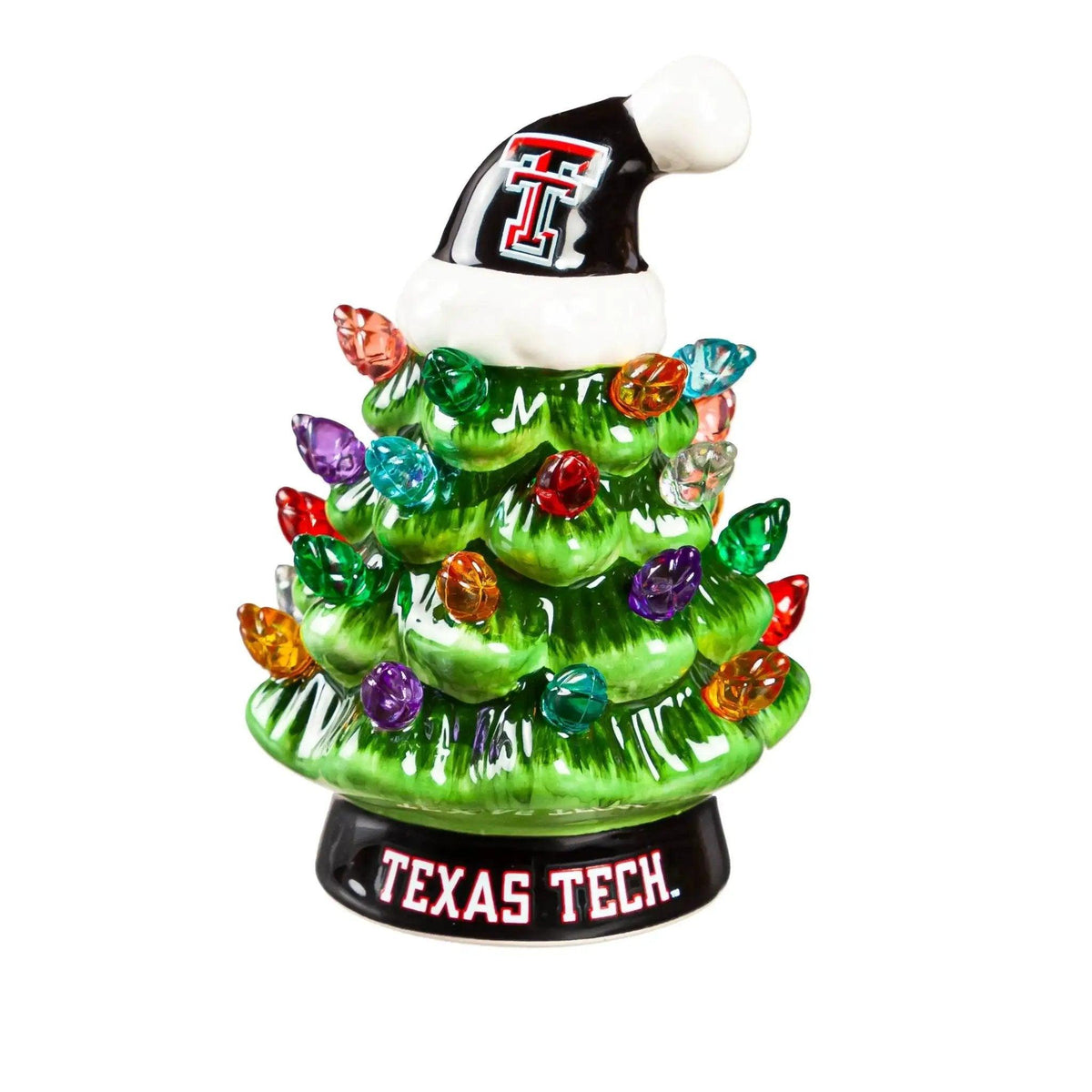 Texas Tech Red Raiders 4 Inch LED Tabletop Christmas Tree - ToylandEU™