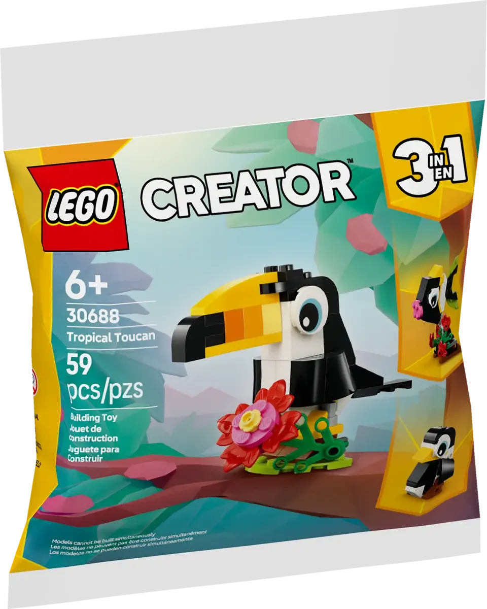 LEGO 30688 Creator Tropical Toucan 3 In 1 - ToylandEU