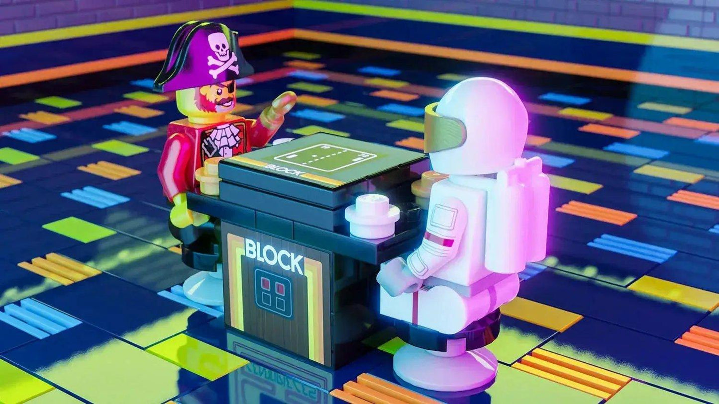 LEGO Arcade Cabinet Two Player Cocktail Machine Decals - ToylandEU™