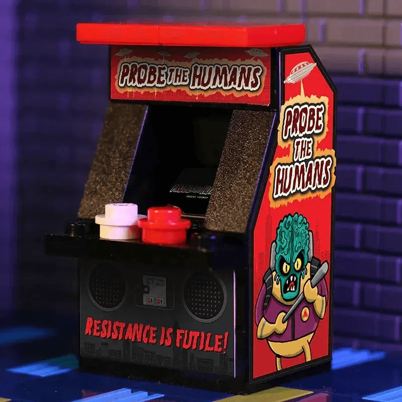 LEGO Arcade Machine for Minifigures with Custom Decals - ToylandEU™