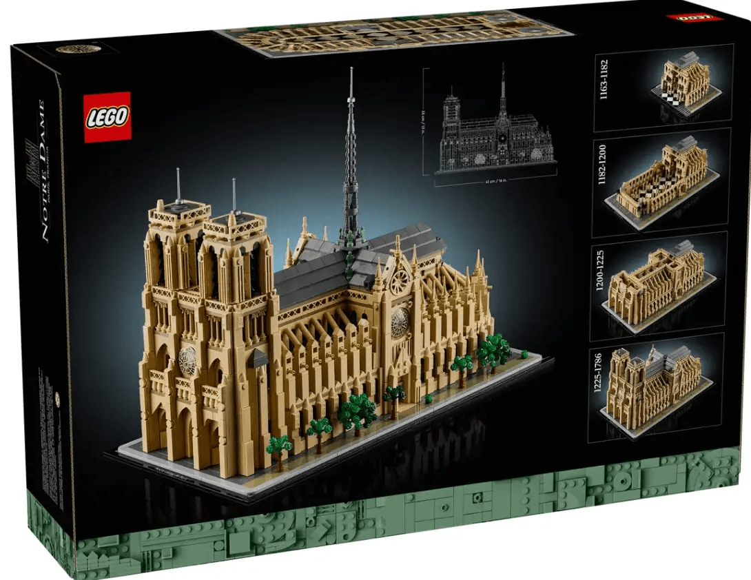 LEGO Architecture Notre-Dame de Paris Collectors Model - ToylandEU™