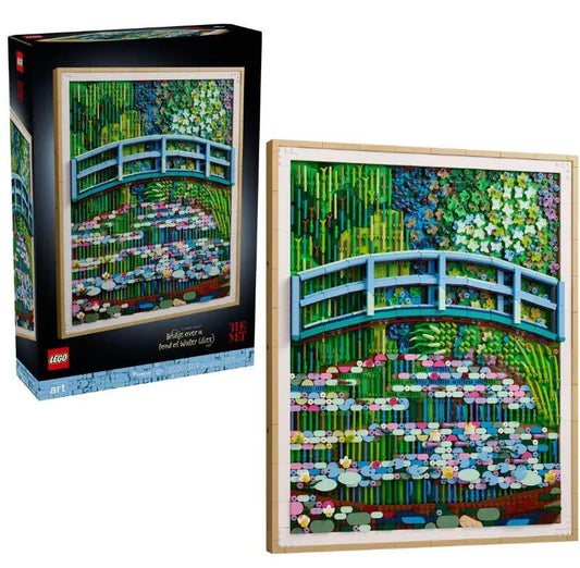 LEGO Art Monet Bridge Water Lilies Mosaic 3179 Pieces - ToylandEU™
