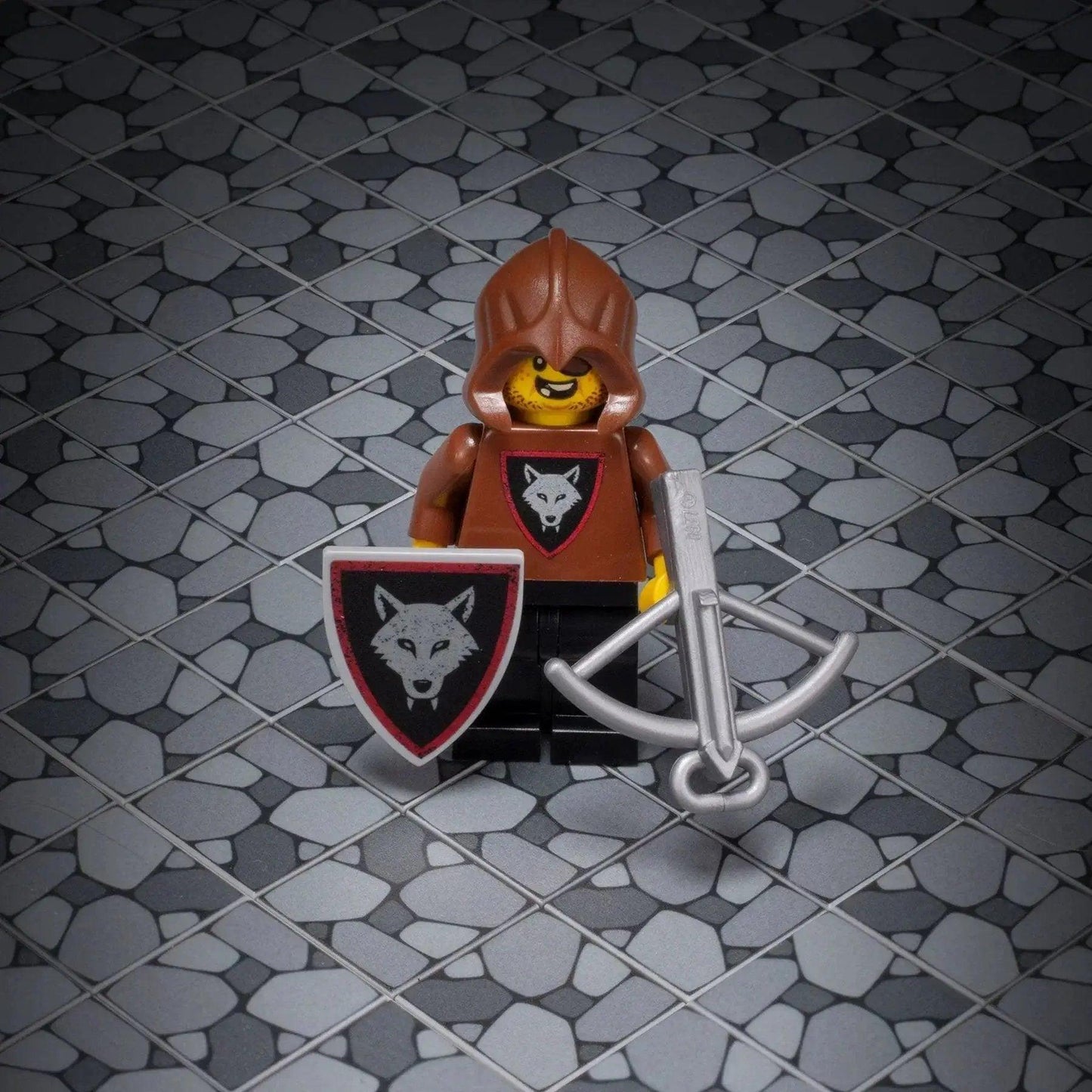 LEGO Cobblestone Floor Tile 2x2 Custom Printed Medieval - ToylandEU™