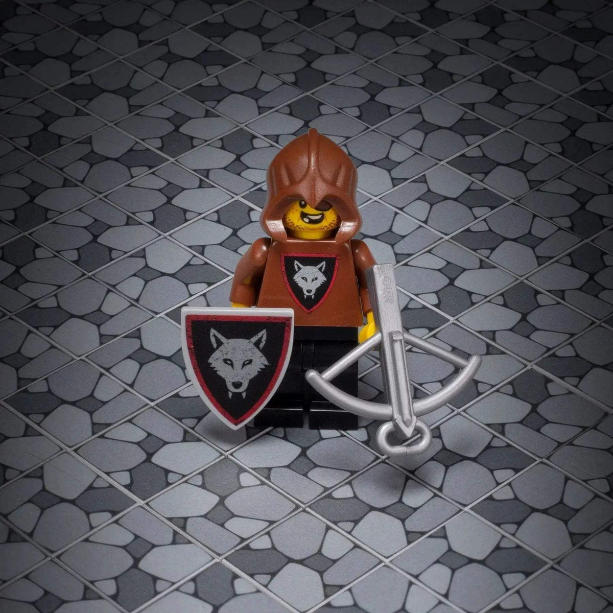 LEGO Cobblestone Floor Tile 2x2 Custom Printed Medieval - ToylandEU™