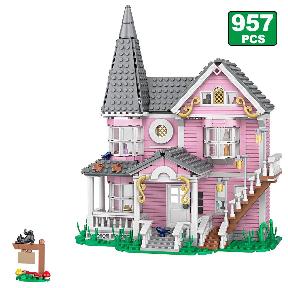 LEGO Compatible Building Blocks | 958 Pieces | City Street View | Ages 14 Up
