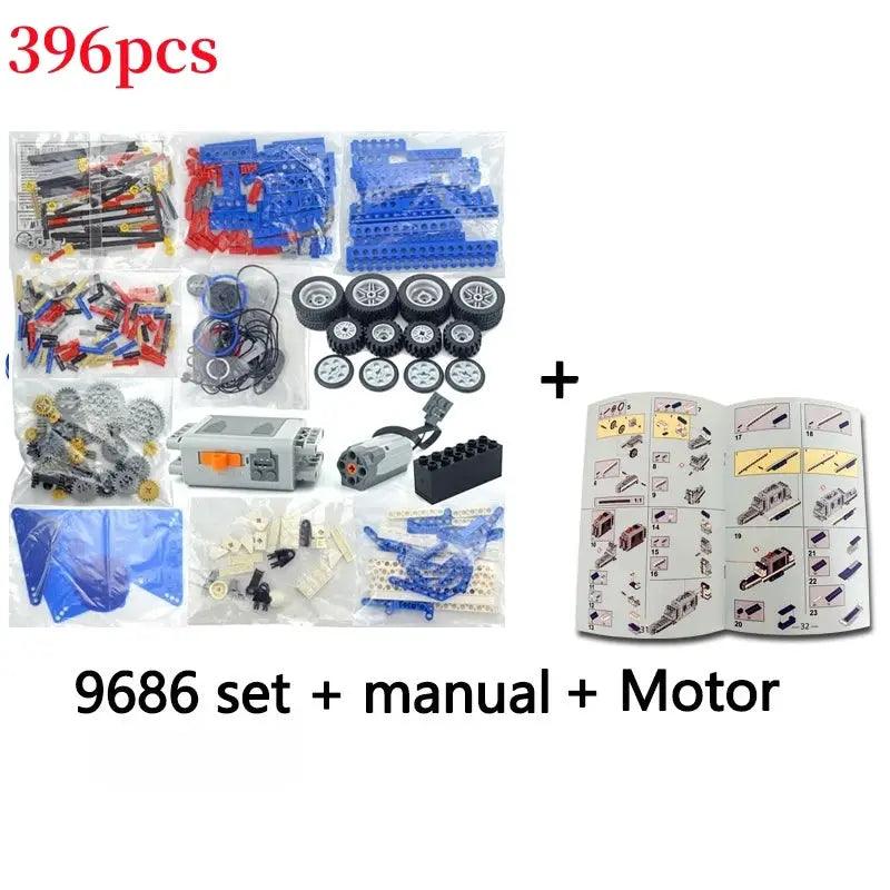 LEGO Compatible Building Blocks Transmission Educational Set - ToylandEU™
