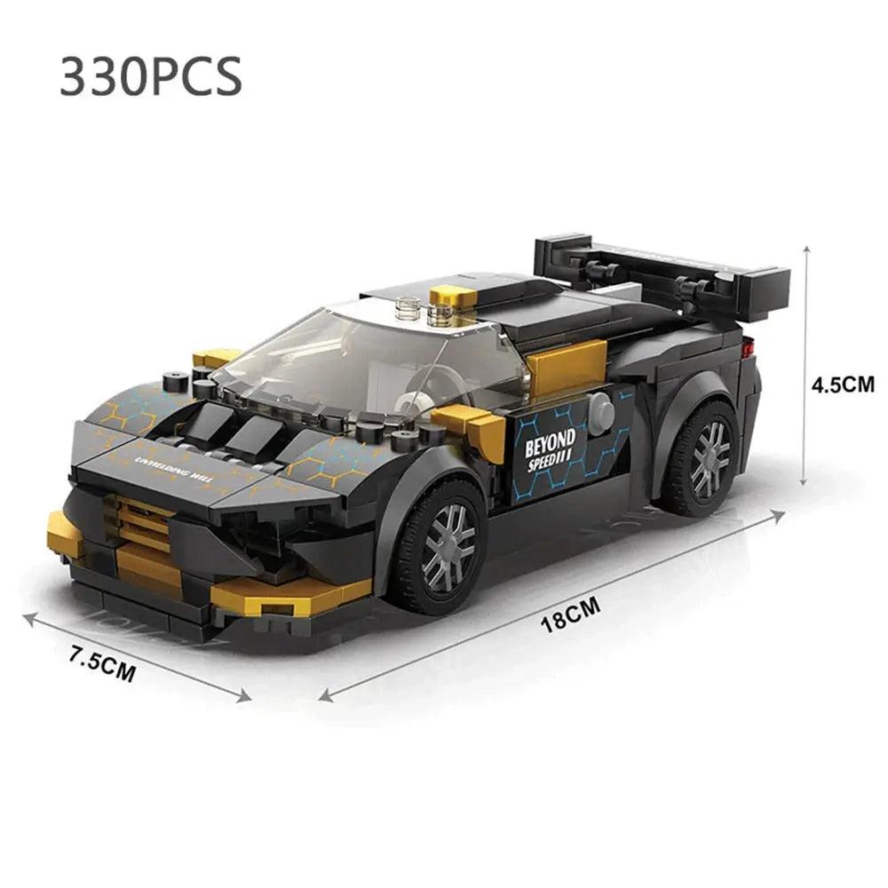 LEGO Compatible Racing Car Building Blocks Learning Toy - ToylandEU™