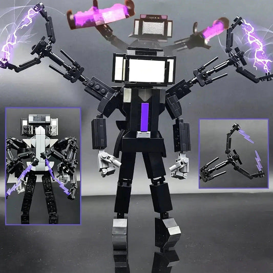 LEGO Compatible Skibidi Toilet Action Figures For Kids - ToylandEU™