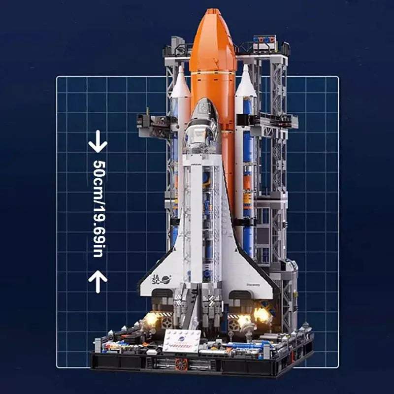 LEGO Compatible Space Shuttle Modular Building Kit Over 2200 Pieces - ToylandEU