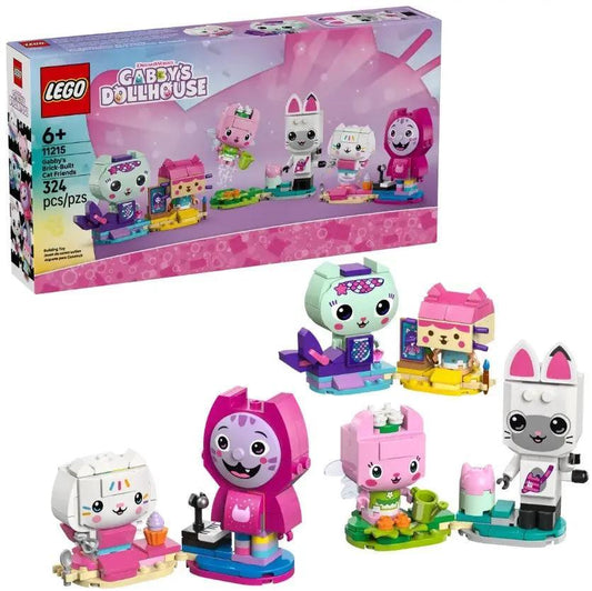 LEGO Gabby Dollhouse Cat Friends Brick Build Kit - ToylandEU™