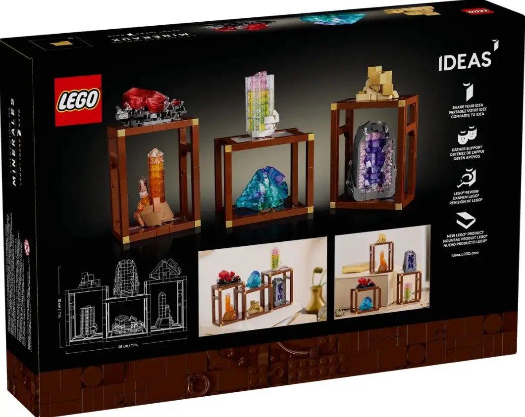 LEGO Ideas Mineral Collection 21362 Collectors Display - ToylandEU™