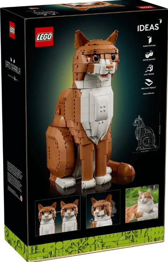 LEGO® Ideas Orange Cat 21376 Brick Built Masterpiece - ToylandEU™