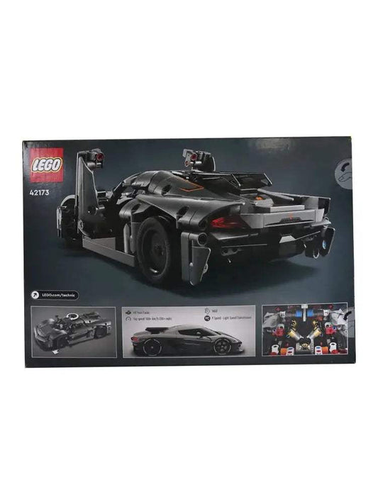 LEGO 42173 Mechanical Series Koenigsegg Grey Supercar Racing Children's Building Blocks Toy - ToylandEU