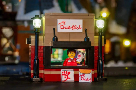 LEGO Minifig Food Stand Collectible With UV Details - ToylandEU™
