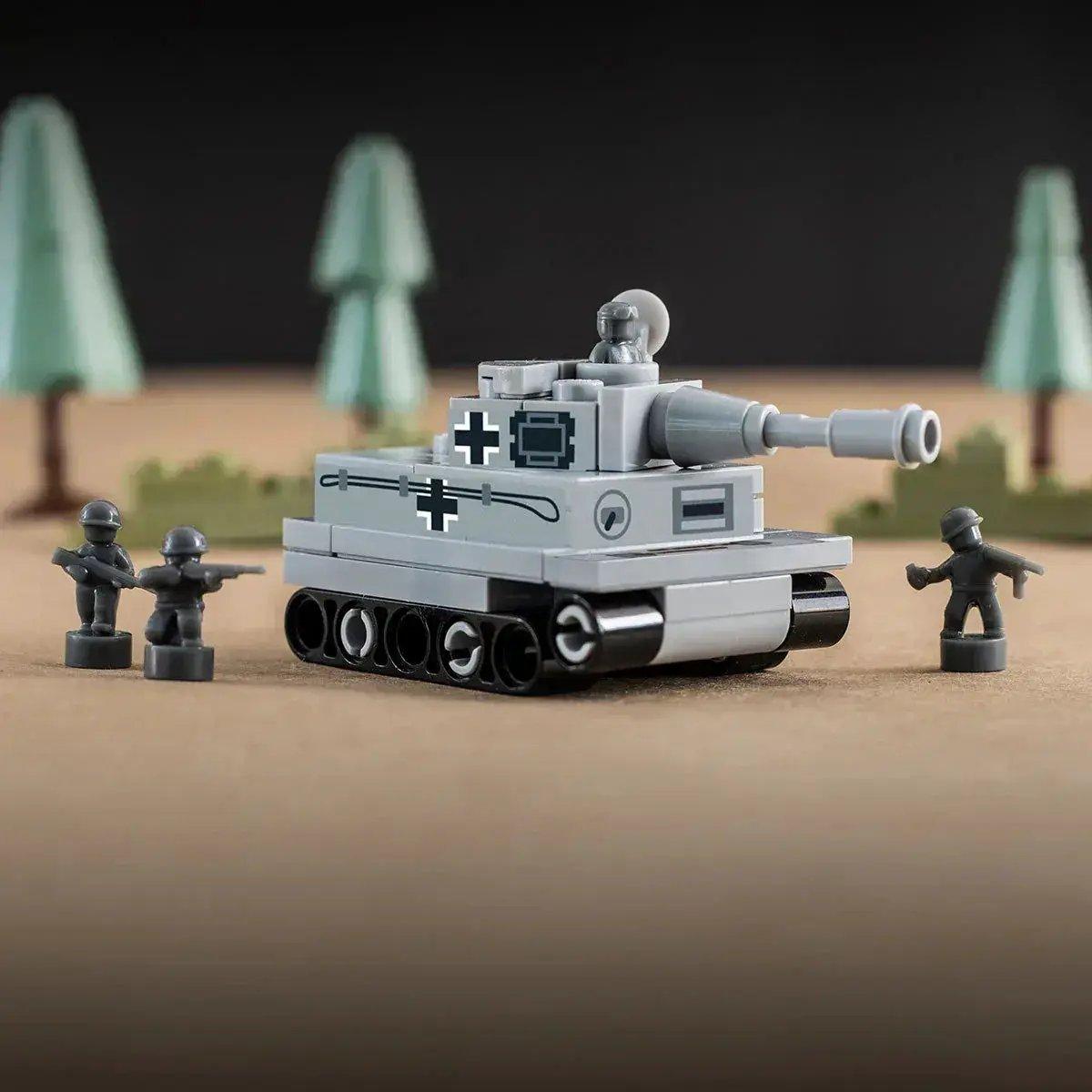LEGO Panzer Tank Custom Made With Authentic Parts - ToylandEU™