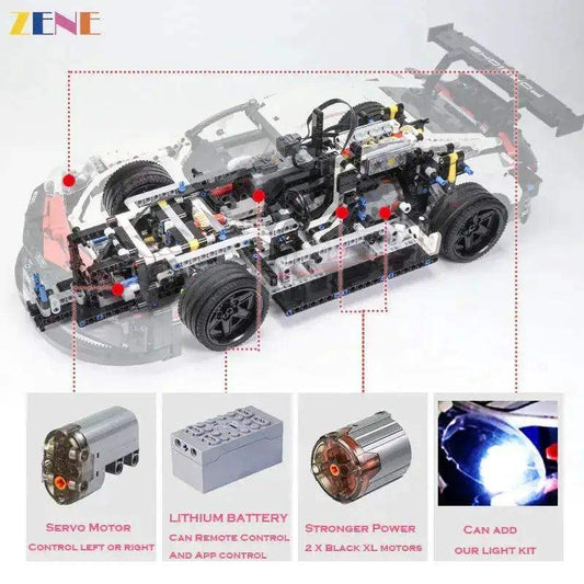 LEGO Power Functions Kit For Porsche 911 RSR Boosted - ToylandEU™