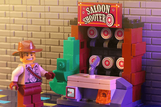 LEGO Saloon Shooter Arcade Game For Minifigures Fans - ToylandEU™