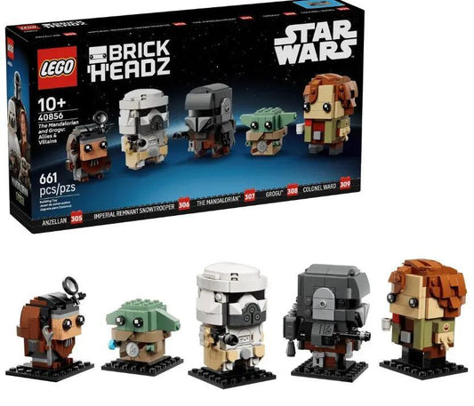 LEGO® BrickHeadz Mandalorian Grogu Allies Display Set - ToylandEU™