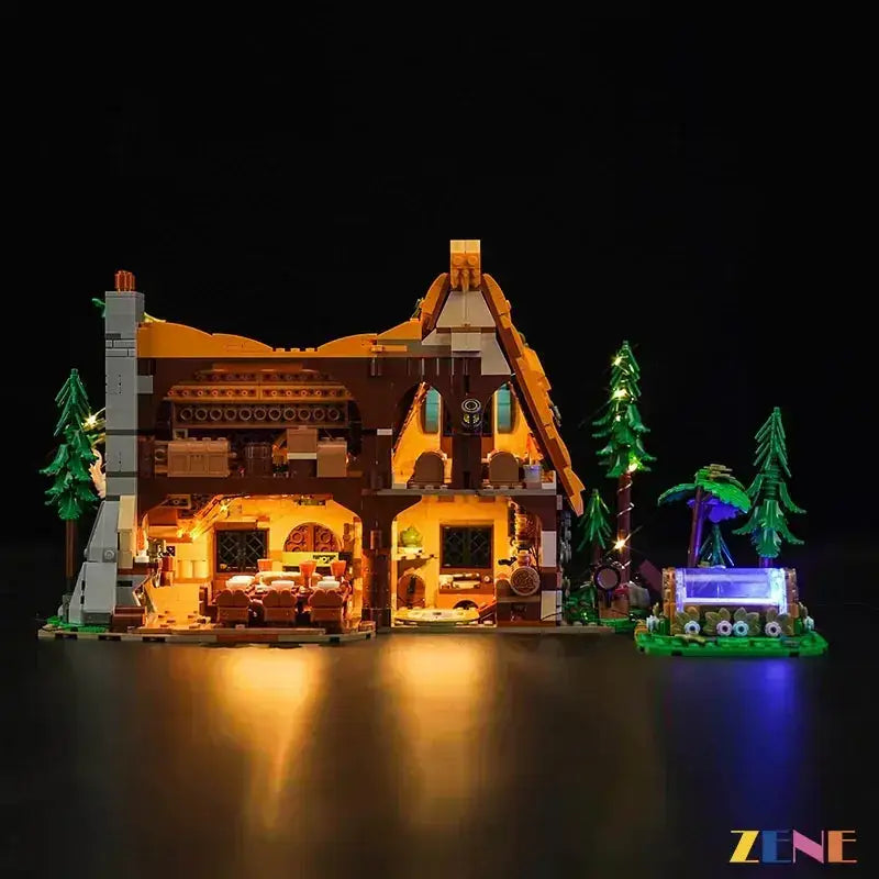 LEGO Snow White Cottage Lighting Kit Easy Installation - ToylandEU™