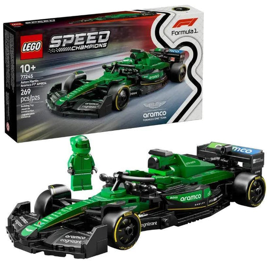 LEGO Speed Champions Aston Martin AMR24 Race Car Set - ToylandEU™