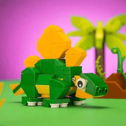 LEGO Stegosaurus Dinosaur Set 86 Bricks Included - ToylandEU™