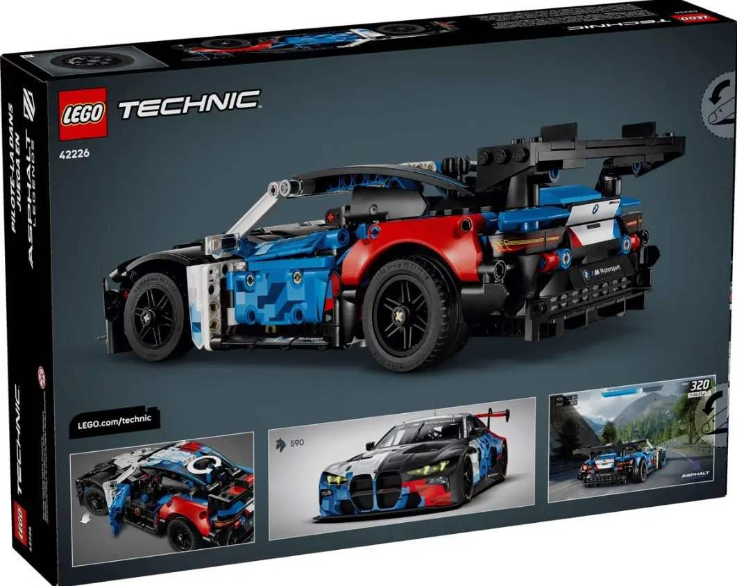 LEGO® Technic M4 GT3 Evo Race Car Model Kit Collectible - ToylandEU™