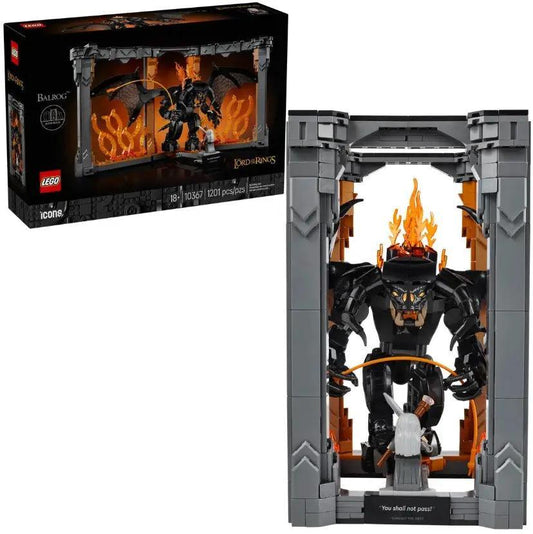 LEGO The Lord of the Rings Balrog Book Nook Display Official - ToylandEU™
