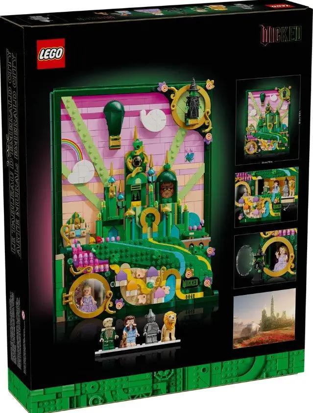 LEGO Wall Art Emerald City Showpiece For Living Room - ToylandEU™