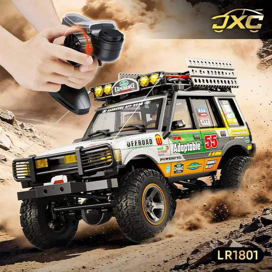 New 1:18 LR1801 Professional Rc Remote Control Car, Off-Road Climbing Car Four-Wheel Drive Dual-Speed Toy Car Model Boy Gift - ToylandEU