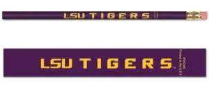 LSU Tigers Pencil 6 Pack by WinCraft School Supplies - ToylandEU™