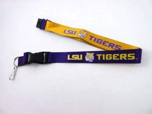 LSU Tigers Reversible Lanyard Aminco Officially Licensed - ToylandEU™