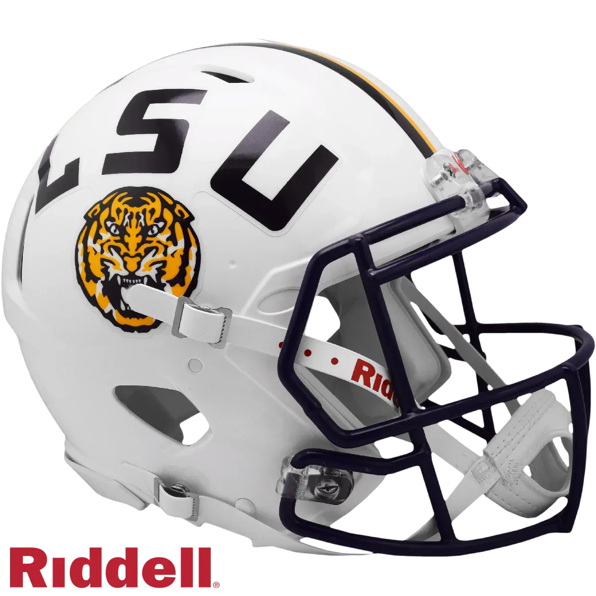 LSU Tigers Riddell Speed Authentic Helmet White Special - ToylandEU™