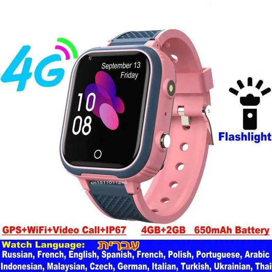 LT21 4G Smart Watch Kids GPS WIFI Video Call Waterproof - ToylandEU™