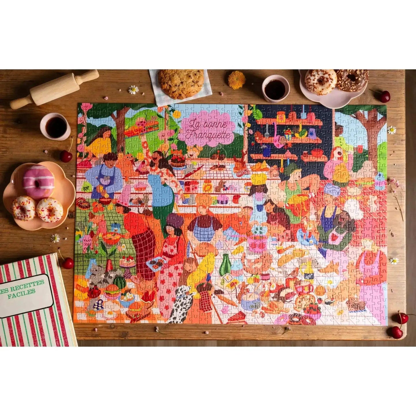 La Bonne Franquette 1000 Piece Premium Jigsaw Puzzle Trevell - ToylandEU