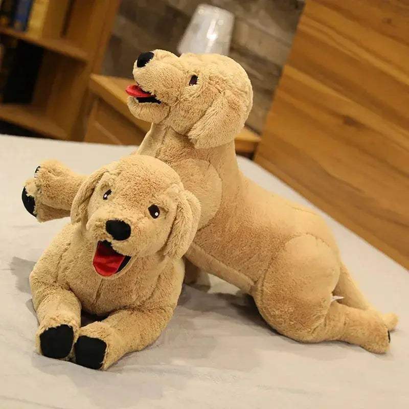 Labrador Plush Toy Realistic Soft Stuffed Dog For Kids Gift - ToylandEU