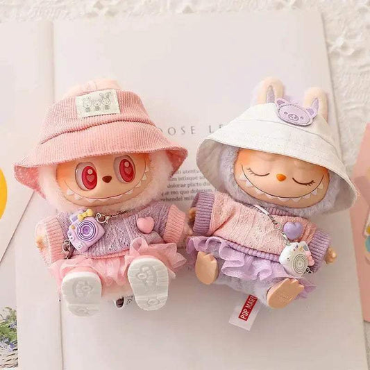 Labubu Doll Clothes Tulle Skirt Set for 17cm Dolls - ToylandEU™