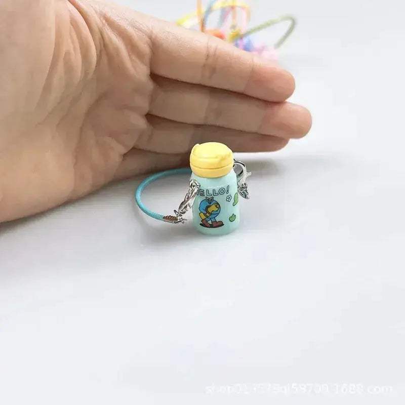 Labubu Doll Mini Water Bottle Pendant Kit Realistic - ToylandEU™