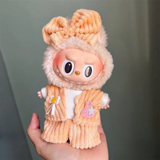 Labubu Seventeen Centimeter Plush Doll Clothes Set For Versatile Series - ToylandEU