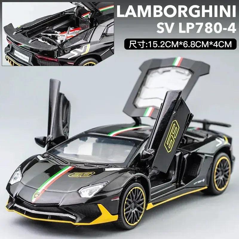 Lamborghini Aventador SVJ 1 32 Diecast Car With Sound - ToylandEU™