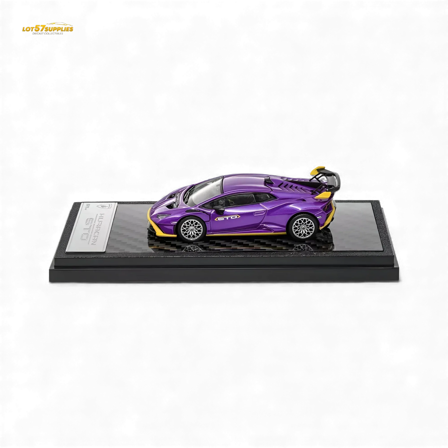 Lamborghini Huracan STO Diecast Model Purple Limited Edition - ToylandEU