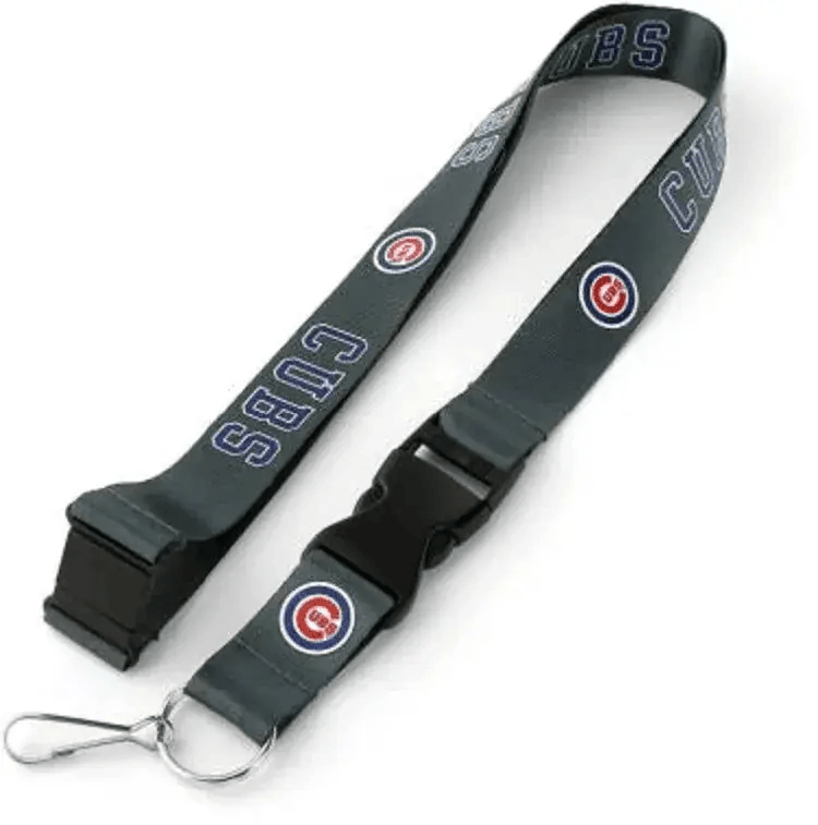 Chicago Cubs Charcoal Lanyard With Breakaway Safety - ToylandEU™
