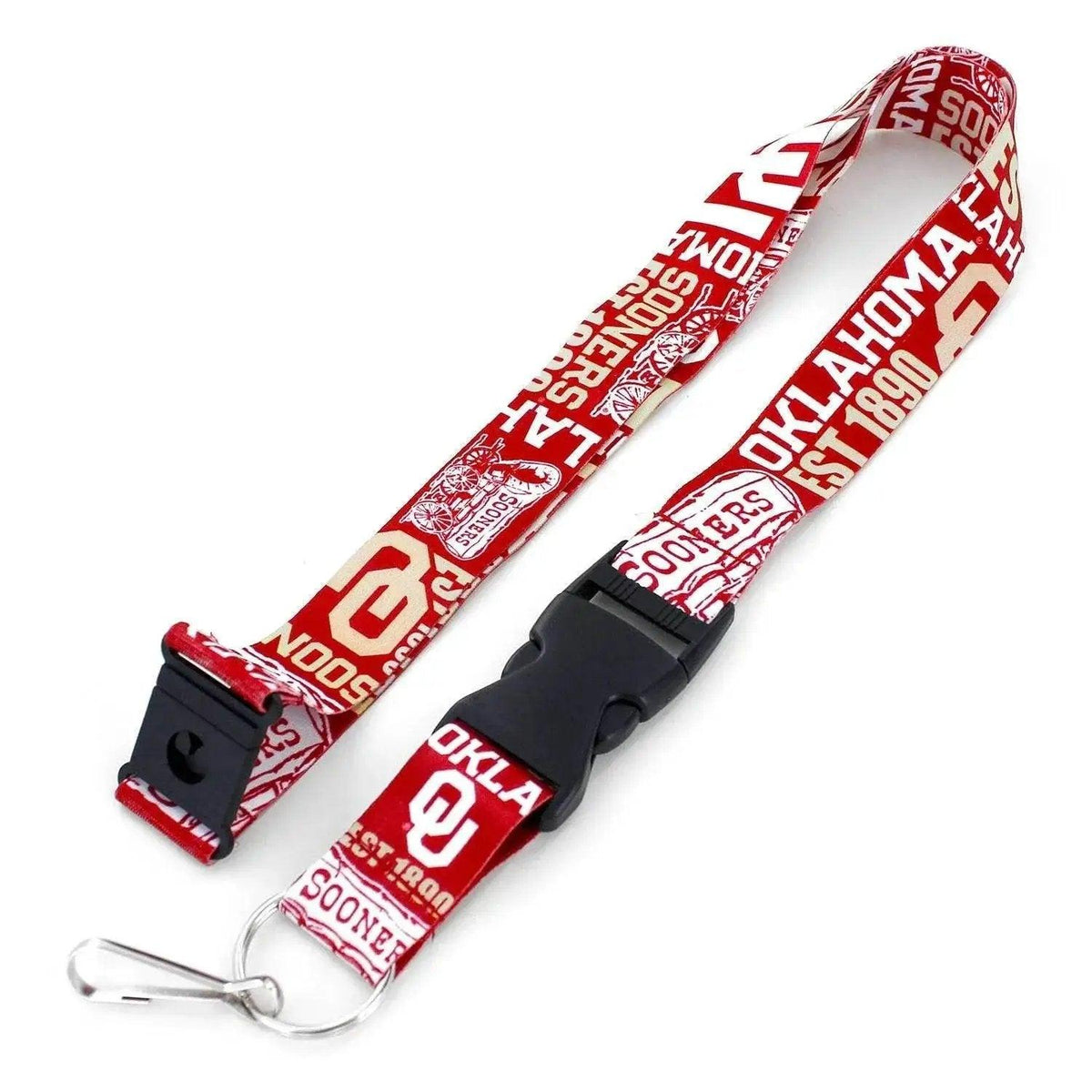 Oklahoma Sooners Lanyard Breakaway Style Dynamic Design - ToylandEU™
