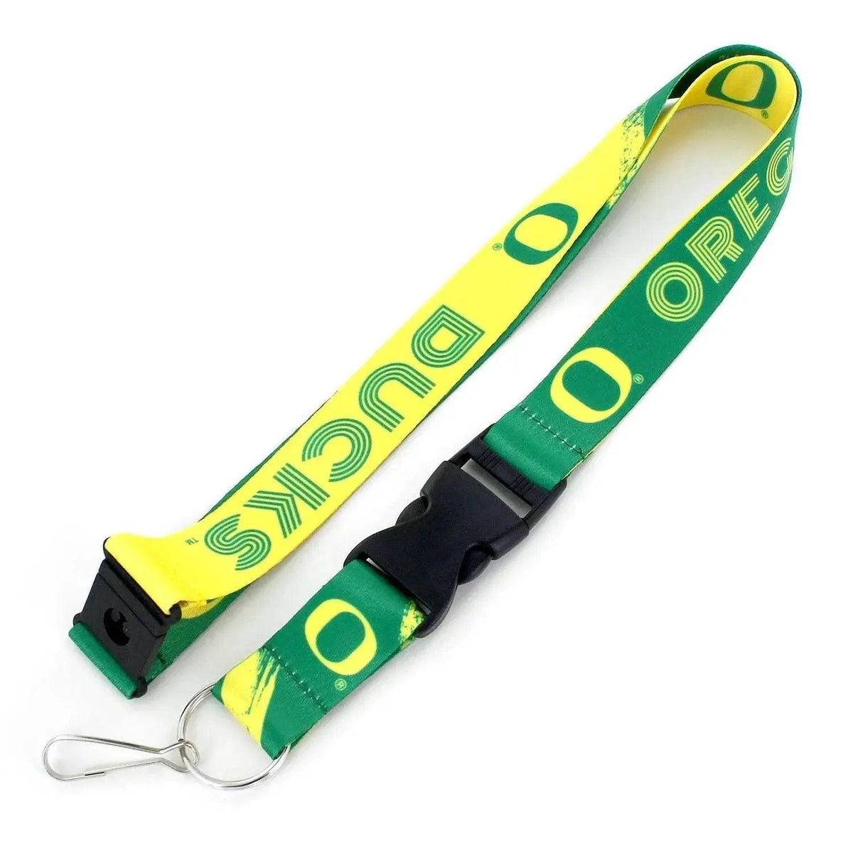 Oregon Ducks Lanyard Crossfade Design With Breakaway Buckle - ToylandEU™